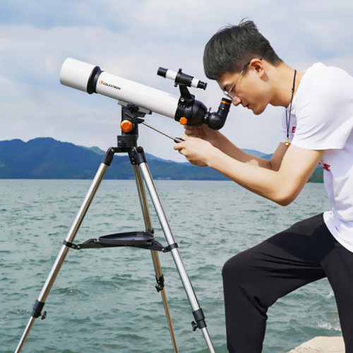 Starrett Taurus SCTW-80 70500 Astronomical Telescope Professional Deep Space High Definition High Magnification Stargazing for Children Learning