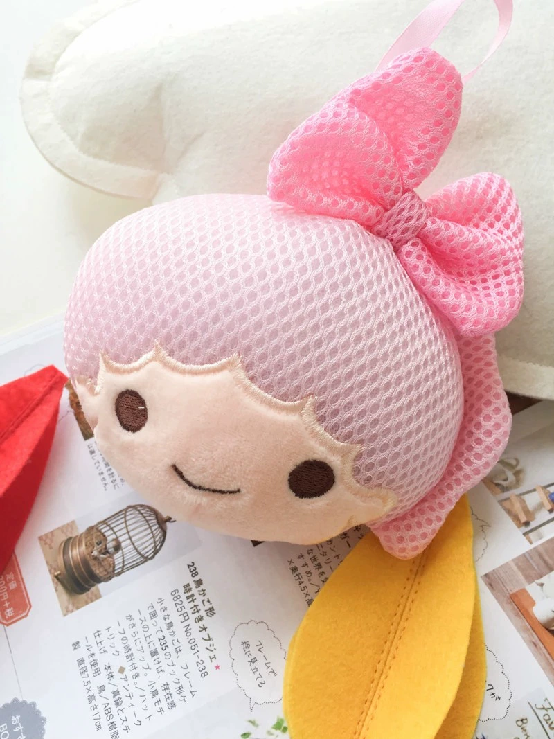 Cute three dimensional cartoon bath ball for bathing, bath sponge, new collection