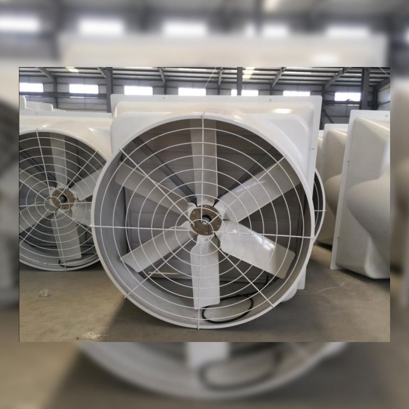厂家批发负压风机 静音喇叭口玻璃钢风机 畜牧养殖育雏猪舍排风机