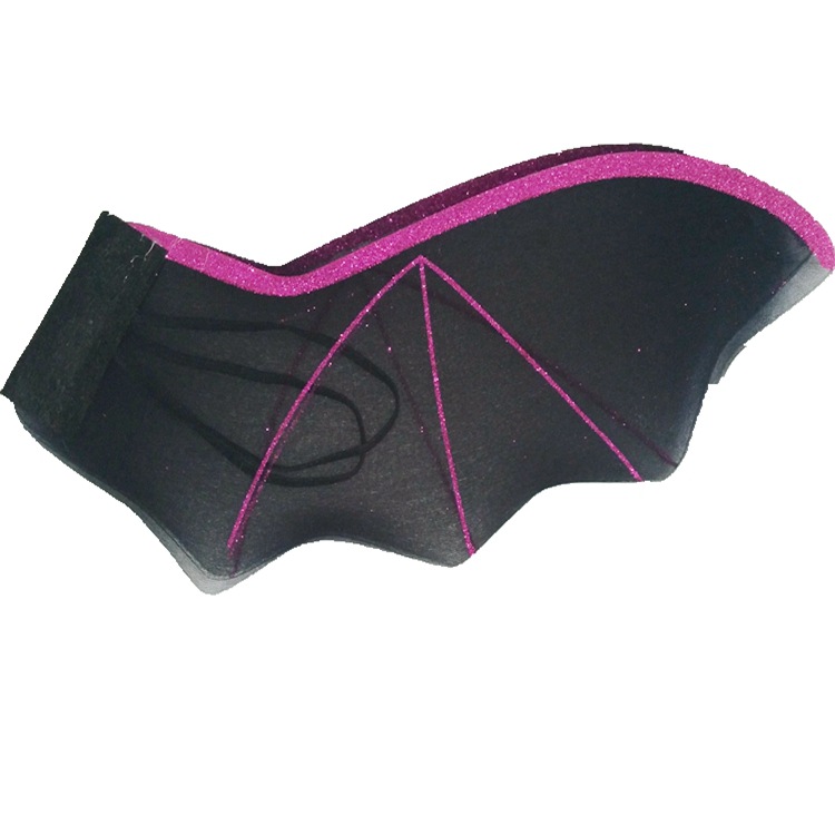 Fabricante en stock Halloween alas de murciélago maquillaje ropa accesorios demonios grandes alas fantasmas alas de murciélago negro