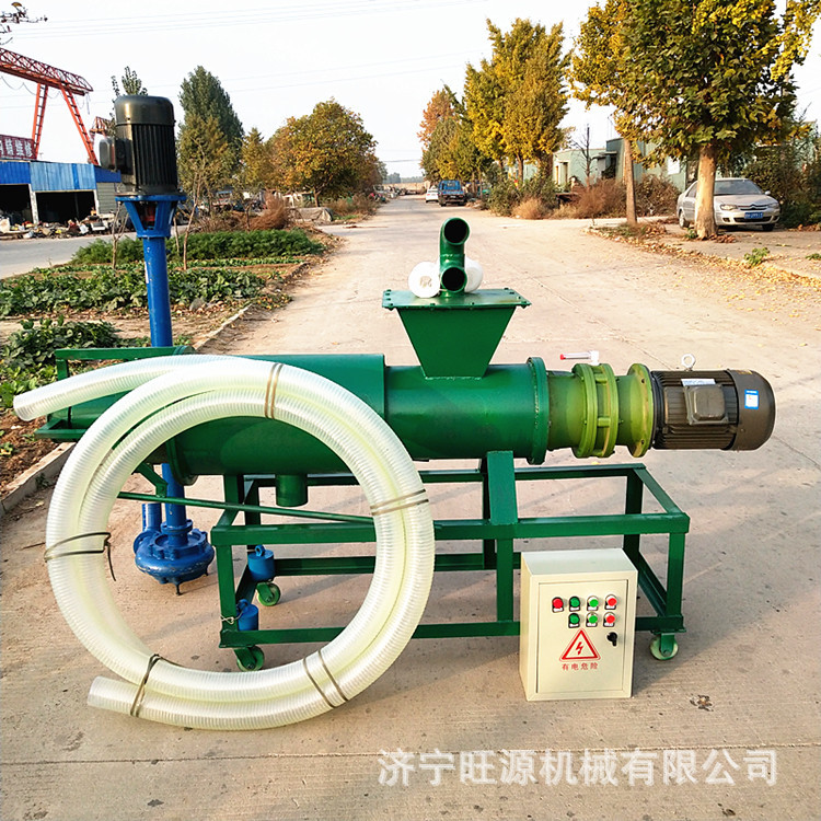 猪粪干湿分离机 斜筛固体干湿分离机 家用畜牧粪便干湿分离机