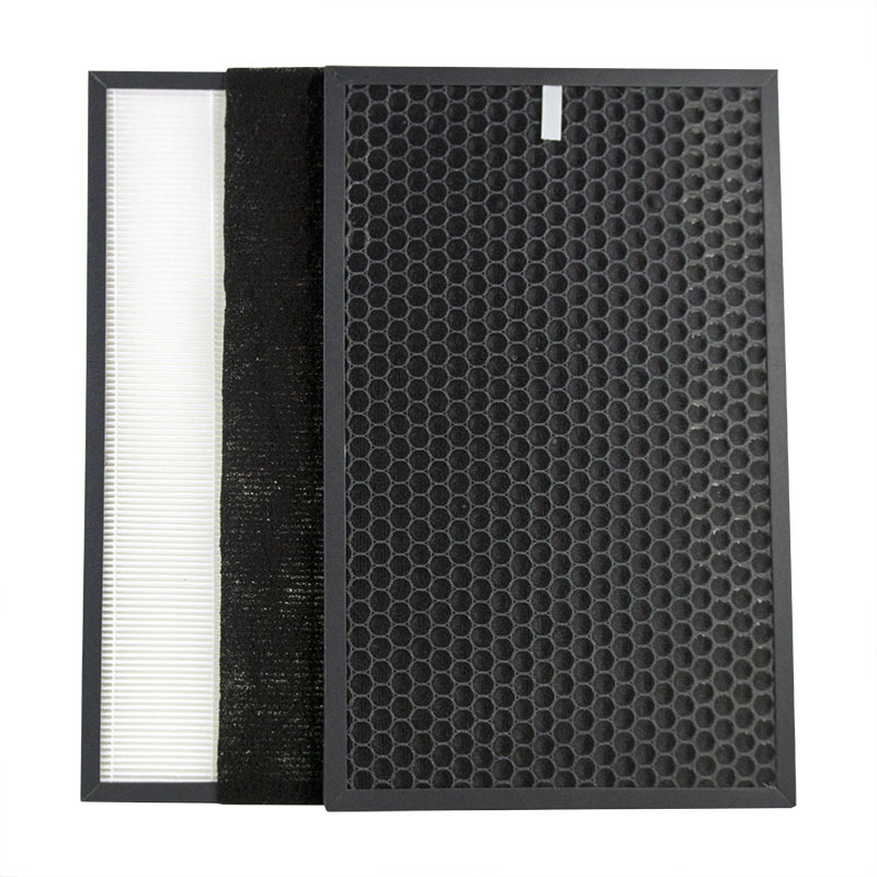 适配夏普FU-WGM51-B GFM50-B捕蚊净化器HEPA活性炭滤网FM40L滤芯