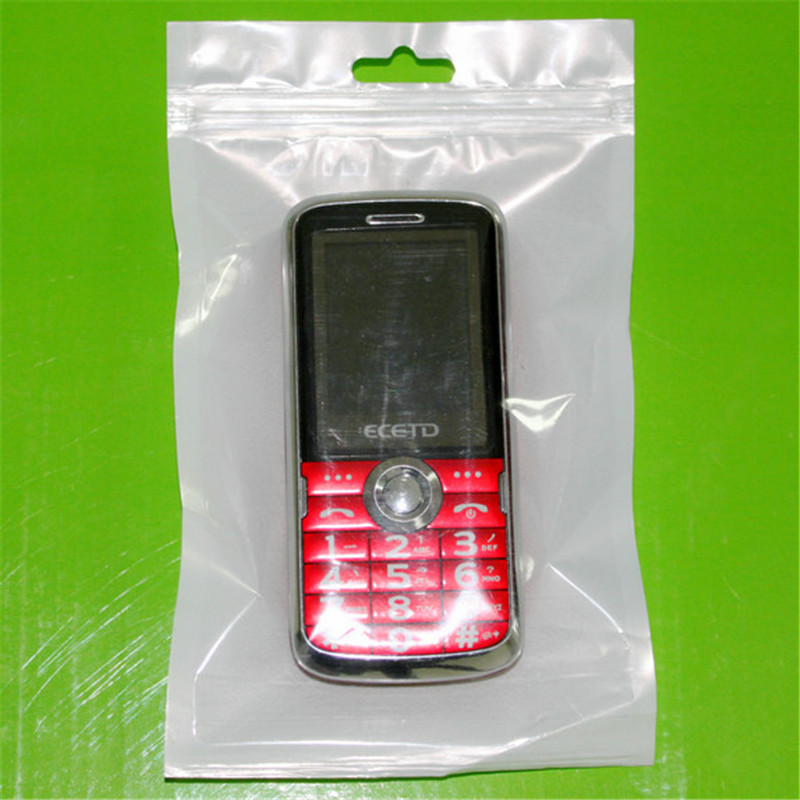 8*14 8.5*16 9*15 10*18珠光膜自封袋飞机孔珠光袋 数据线包装袋