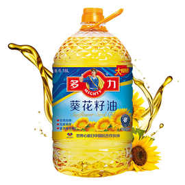 多力 葵花籽油6.18L 4.5L食用油 物理压榨（新老包装随机发货）