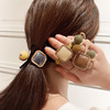 Fashionable crystal, brand hair rope for adults, Korean style