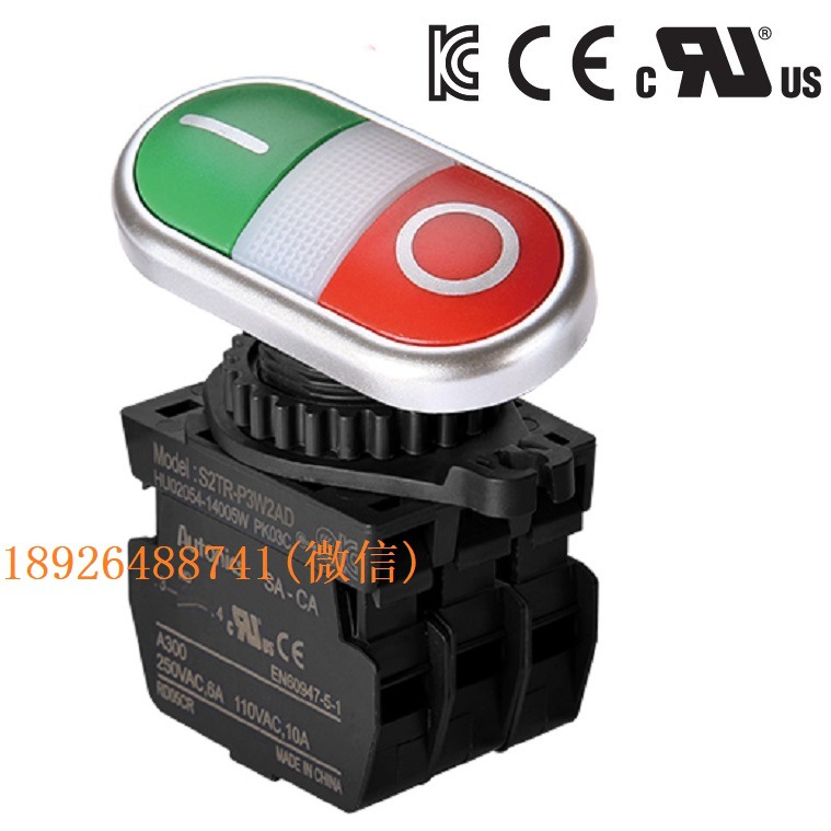 进口互锁控制按键带灯联锁10双位切换按钮开关S2TR-P3WABL