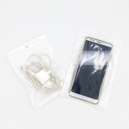 Manufacturer Pearlescent Film Yin-Yang Bone Bag Translucent Ziplock Bag Gyro Jewelry 3C Accessories Mobile Phone Case Packaging Bag