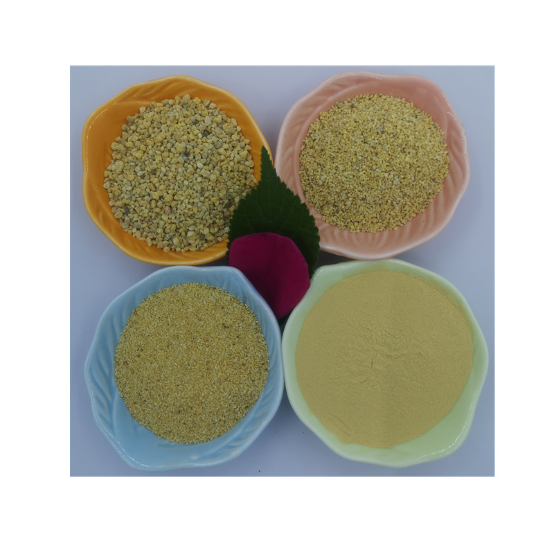 厂家直供 彩砂  菊黄彩砂100目  装饰砂