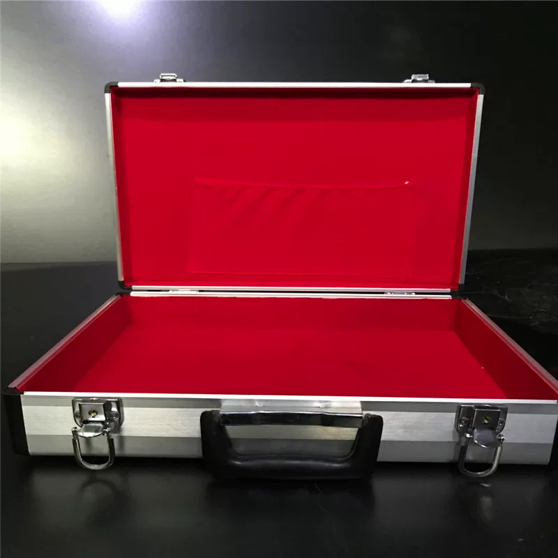 Storage box, metal handheld capacious laptop