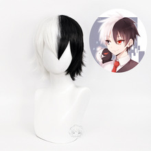 【浩港】 动漫假发 弹丸轮舞 黑白熊拟人101忠狗2反翘 cos假发