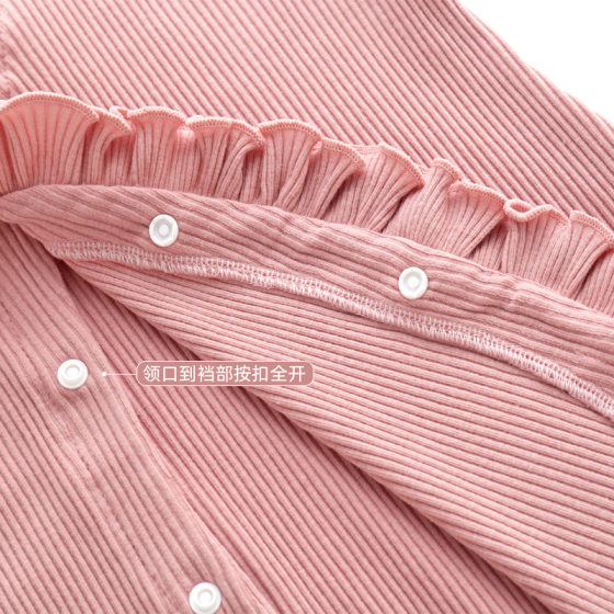 Children's Clothing Infant's Clothes Korean-style Short-sleeved Climbing Suit All-in-one Suit Baby's Clothes Summer New