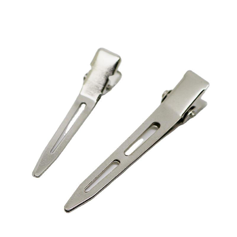 3.5~4.5cm5.5单叉夹尖鸭嘴夹跨境亚马逊发夹 儿童DIY头饰配件厂家