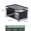 Single-layer large-black high-end lid