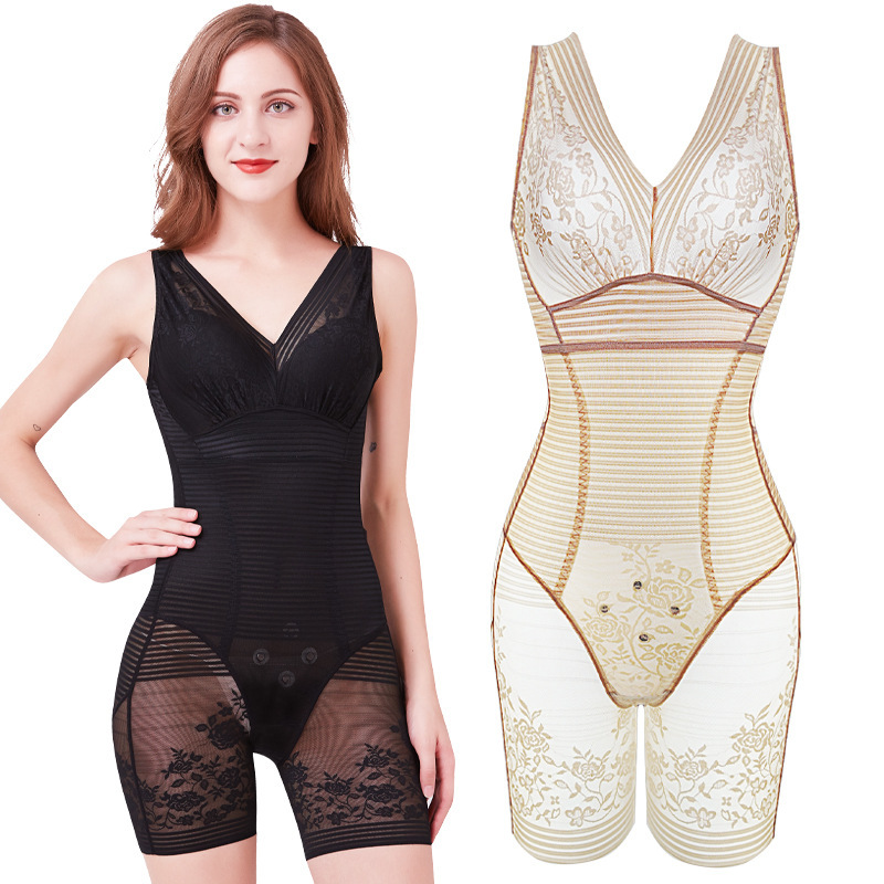 1919 Beauty Salon Siamese Shaping Body Shaping Underwear Postpartum Abdominal Tuck Waist Body Shaping Thin Women's/Large Quantity Excellent Price