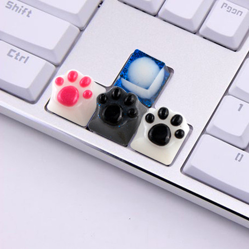 Keycap mold DIY resin mechanical keyboard cap key puller hand rest personalized cat claw silicone mold glue mold