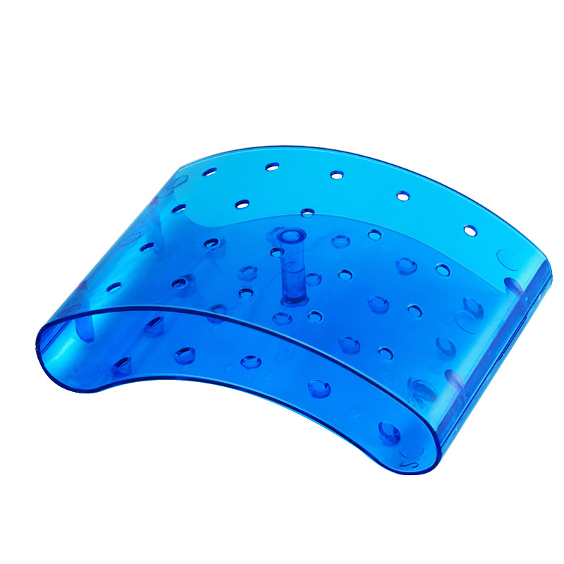 Curvo Lollipop stand chocolate soporte de exhibición estante de caramelo 3 colores 20 agujeros transparente PP transfronteriza Venta caliente