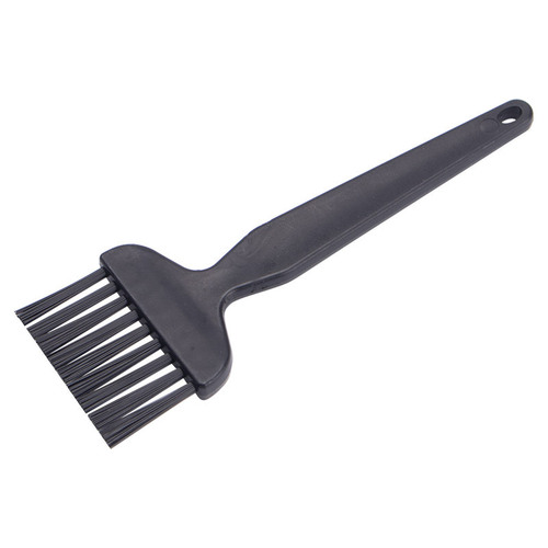 Black hard material static discharge brush, anti-static brush, anti-static brush, static protection brush, straight handle brush