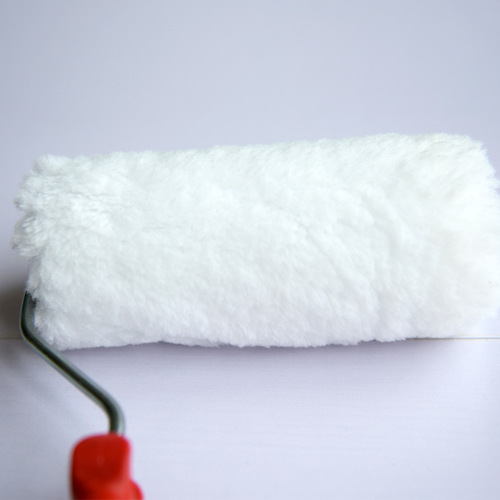 Factory direct sales 6-inch long wool cotton thread small roller brush exterior wall interior wall roller wall paint paint roller brush