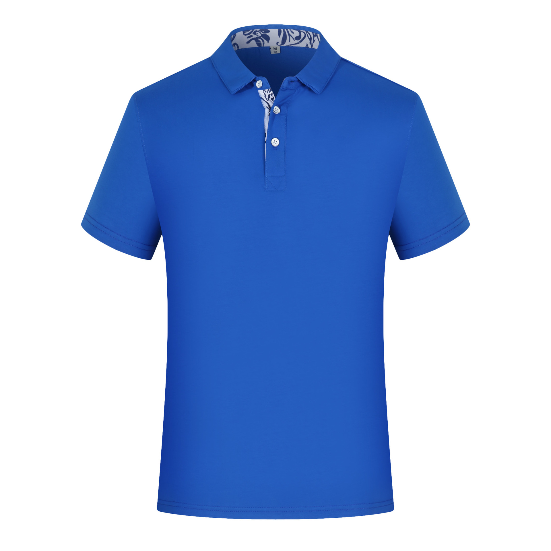 Porcelana azul y blanca camisa de polo de solapa Lisa logotipo personalizado publicidad camisa cultural camiseta ropa de trabajo personalizada lote de manga corta image 12