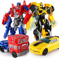 變形玩具擎天金剛黃蜂機器人驚破漂移模型恐龍鋼索合金手辦男孩