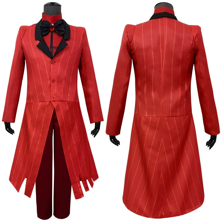 Костюм для косплея женщины — персонажи Helluva Boss (Alastor, Angel Dust, Vaggie) комплекты S–XXXL