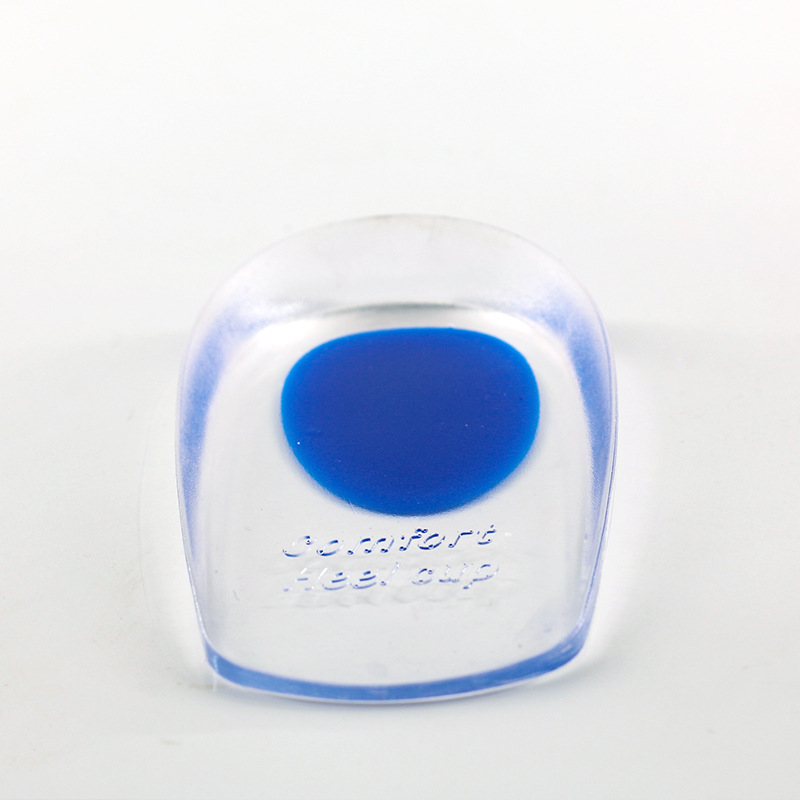 Almohadilla del talón que absorbe los golpes de silicona invisible altura interior que aumenta la almohadilla suave del talón Plantilla de silicona para hombres y mujeres entrenamiento militar almohadilla de tamaño medio