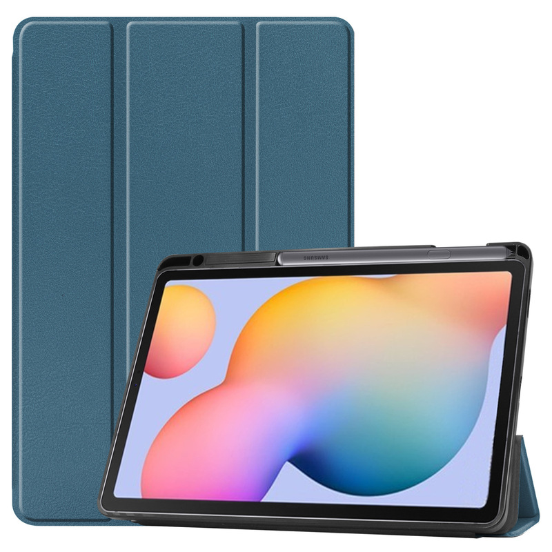 Suitable for Samsung Tab S6 Lite 10.4 Tablet Protective Case P620Tpu Soft Shell Pen Slot Protective Leather Case Suitable for Samsung Tab S6 Lite 10.4 Tablet Protective Case P620Tpu Soft Shell Pen Slot Protective Leather Case