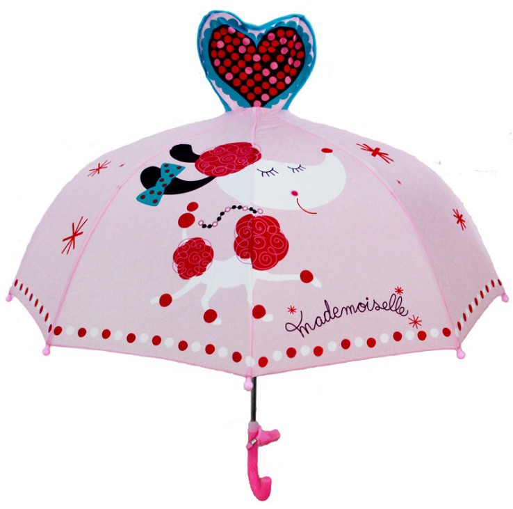 Love dog three-dimensional ear umbrella (2-7 years old)