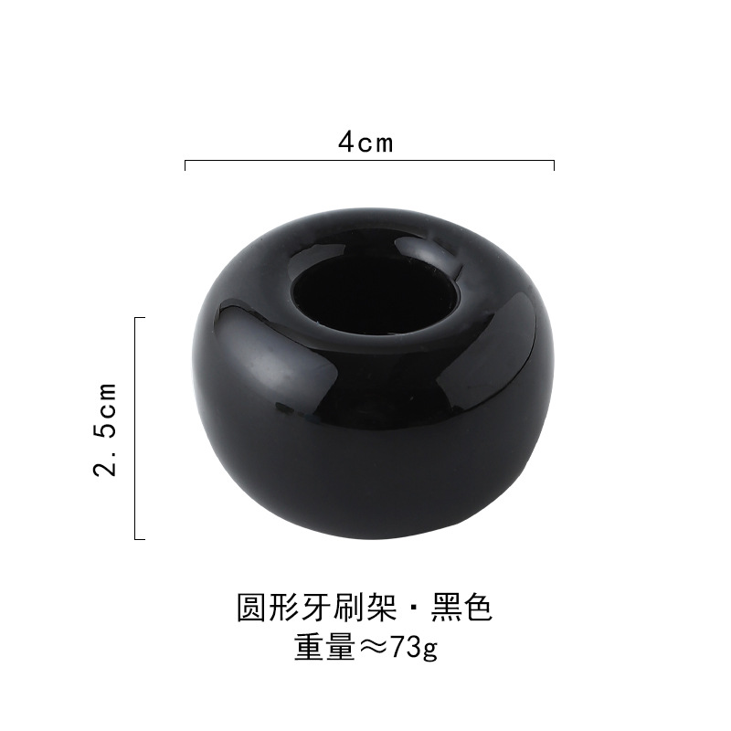 Titular de cepillo de dientes de cerámica titular de cepillo de dientes macaron pareja de moda titular de cepillo de dientes fábrica al por mayor
