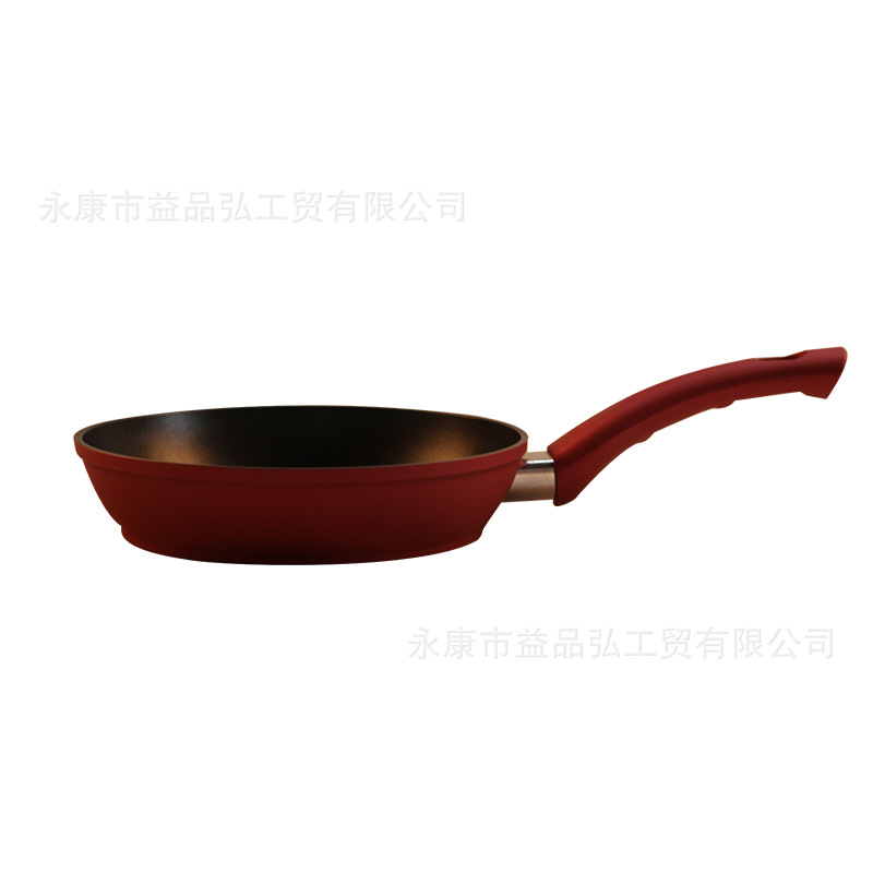 Yipinhong no-negro sartén antiadherente Año Nuevo rojo sartén wok sopa olla regalo traje comercio exterior