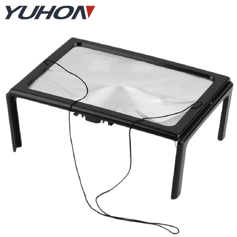 Настольный кронштейн светодиодный светильник № 7 аккумулятор Рабочий стол удобное чтение ленивое увеличительное стекло без рук