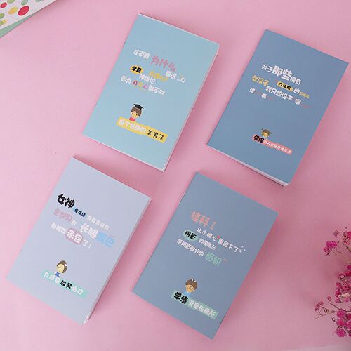 Small notebook, cute notepad, cartoon mini notebook, kindergarten notebook, portable notebook, portable horse-riding nail notebook