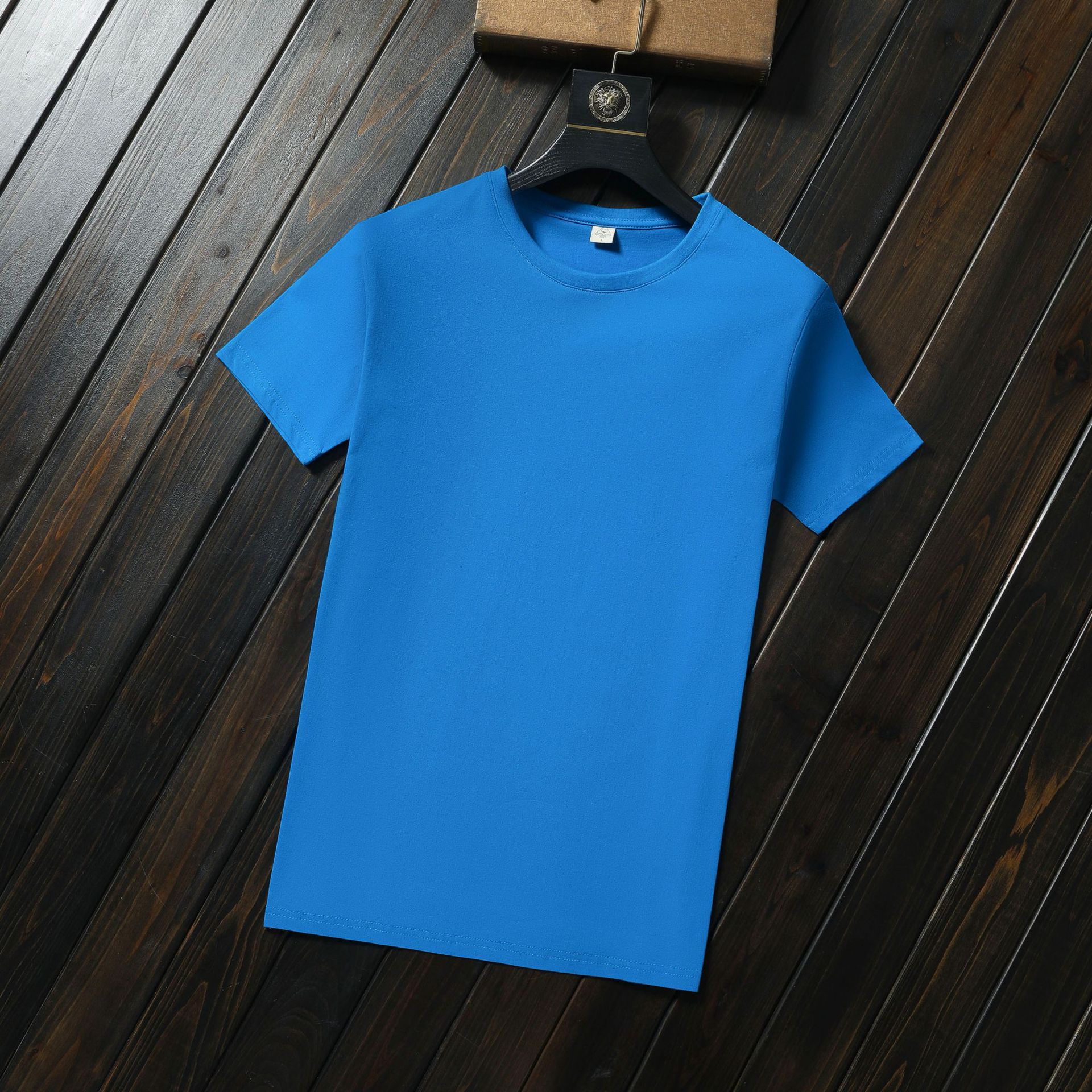 Camiseta de cuello redondo de algodón logotipo personalizado camisa cultural camisa de publicidad camisa de polo manga corta ropa de trabajo personalizada ropa de grupo al por mayor image 15
