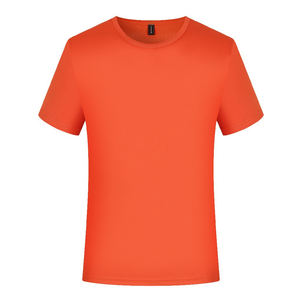 De alta gama de seda de hielo de secado rápido cuello redondo Camiseta logotipo personalizado publicidad camisa cultural camisa polo ropa de trabajo personalizada al por mayor