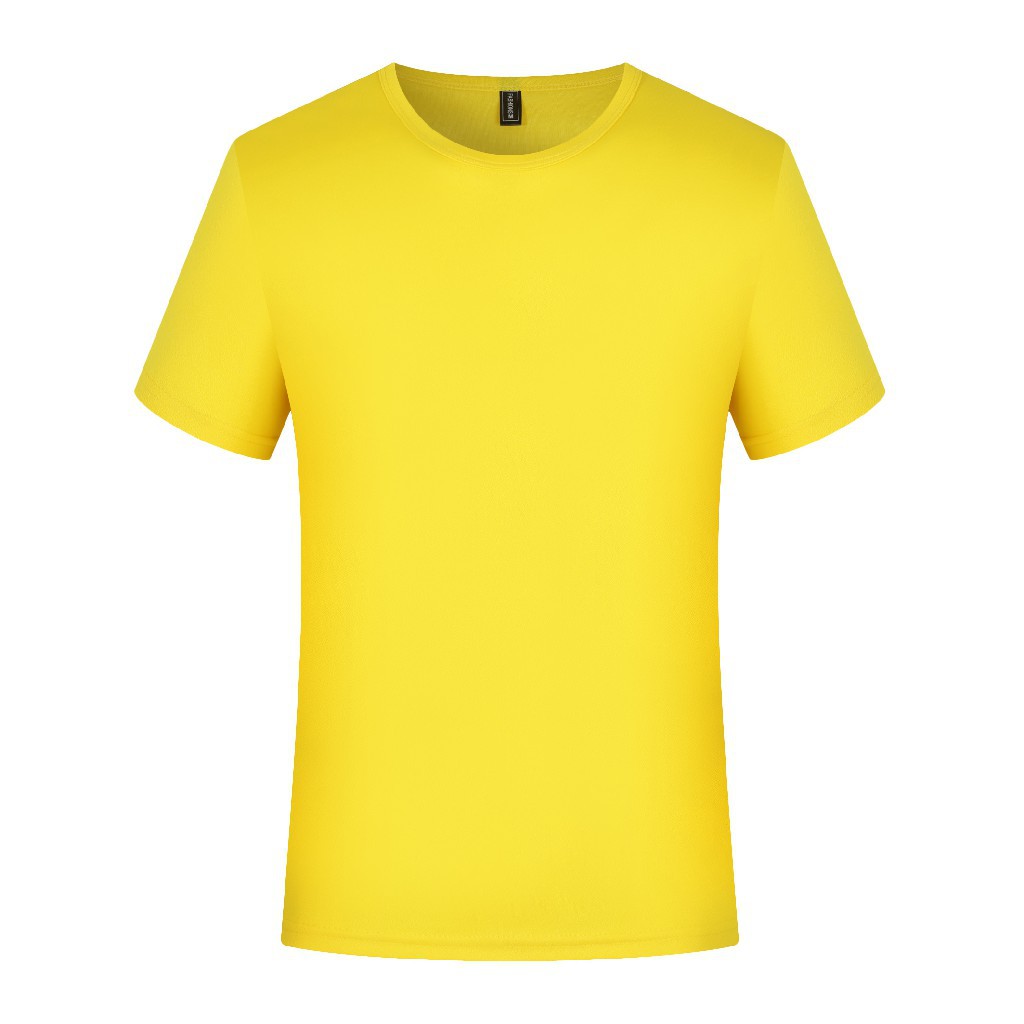 De alta gama de seda de hielo de secado rápido cuello redondo Camiseta logotipo personalizado publicidad camisa cultural camisa polo ropa de trabajo personalizada al por mayor
