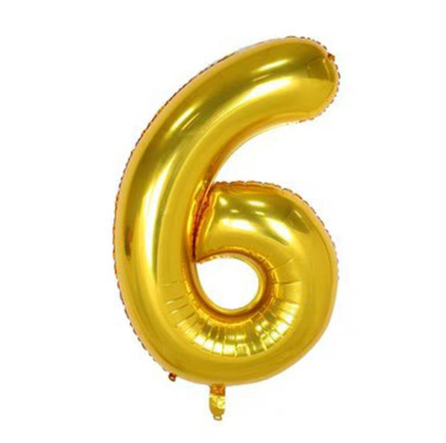 32-inch imitation American digital aluminum film balloon party photo scene layout props thin version birthday balloon decoration wholesale