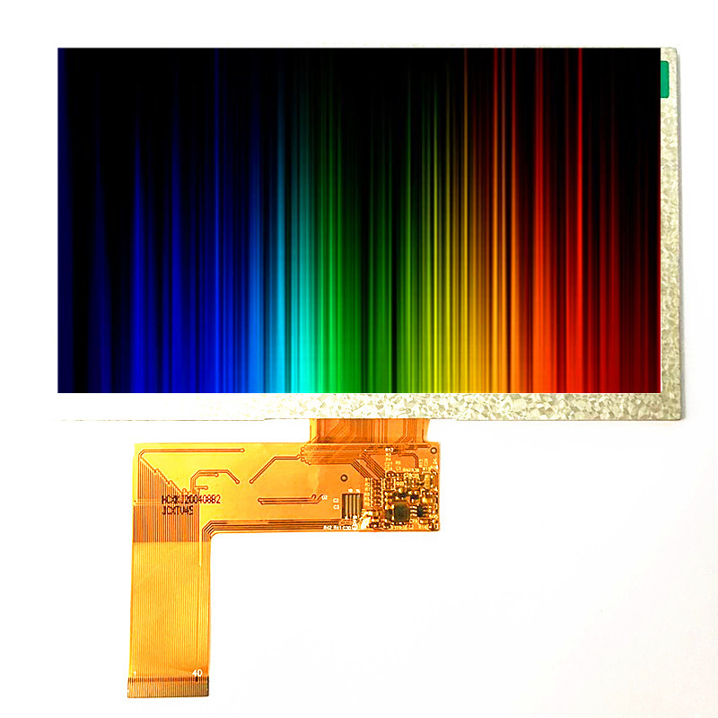 7-inch LCD screen 7-inch TFT HD display 1024*600 40P RGB can be equipped with touch LCD screen