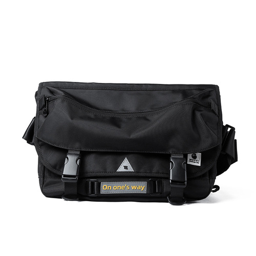 Factory direct sales trendy brand crossbody bag tool bag motorcycle bag crossbody bag men's shoulder messenger bag cross-border