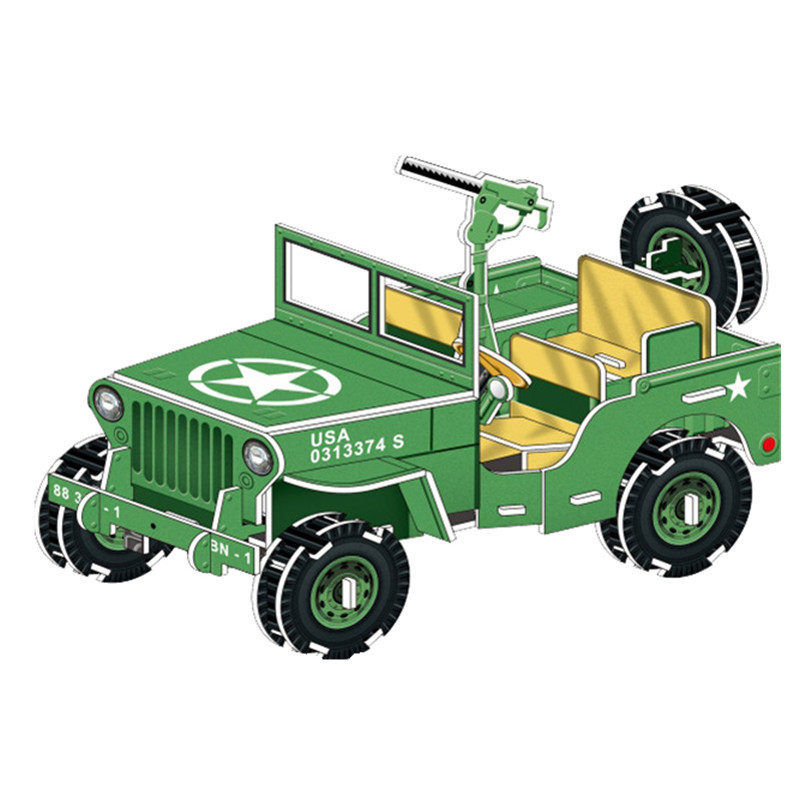 3d立体パズル子供親子玩具建築家手作り益智紙模型プレゼント|undefined