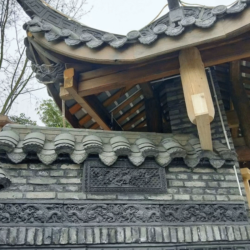 Туризм Древний город Храм Инженерия Сад Двор Античная архитектура Глина зеленый кирпич Зеленая плитка Маленькая зеленая плитка