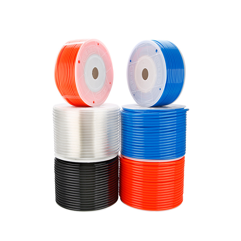 PU气管12*8 兰 纯PU空压气管柔韧弹性强 90米12*8