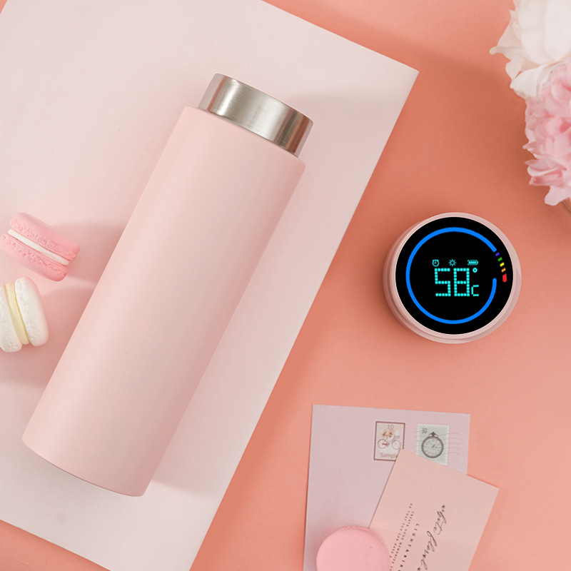 Inteligente UV esterilización taza de agua potable recordatorio mostrar temperatura taza de agua de alta gama de negocios regalo taza de vacío taza de acero inoxidable