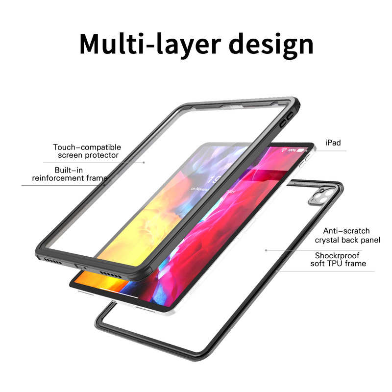 2020 New Export Popular IPAD PRO12.9 Anti-fall PROtective Case Fully Sealed IPAD PROtective Case 2020 New Export Popular IPAD PRO12.9 Anti-fall PROtective Case Fully Sealed IPAD PROtective Case