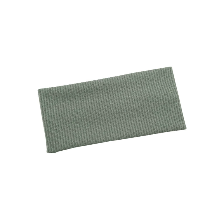 Knitted Elastic Headband, Polyester, 19×9 cm, Lightweight Multicolor Hair Accessory