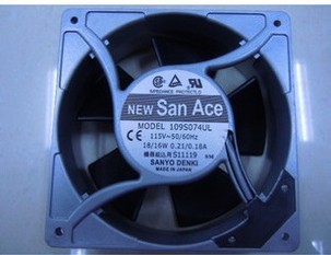 供应原装正品日本三洋散热风扇 109S074UL 12038 115V交流风机