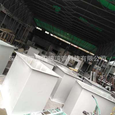 厂家批发有机玻璃钢风管耐酸碱污水处理厂除臭排风管排烟管道批发|ru