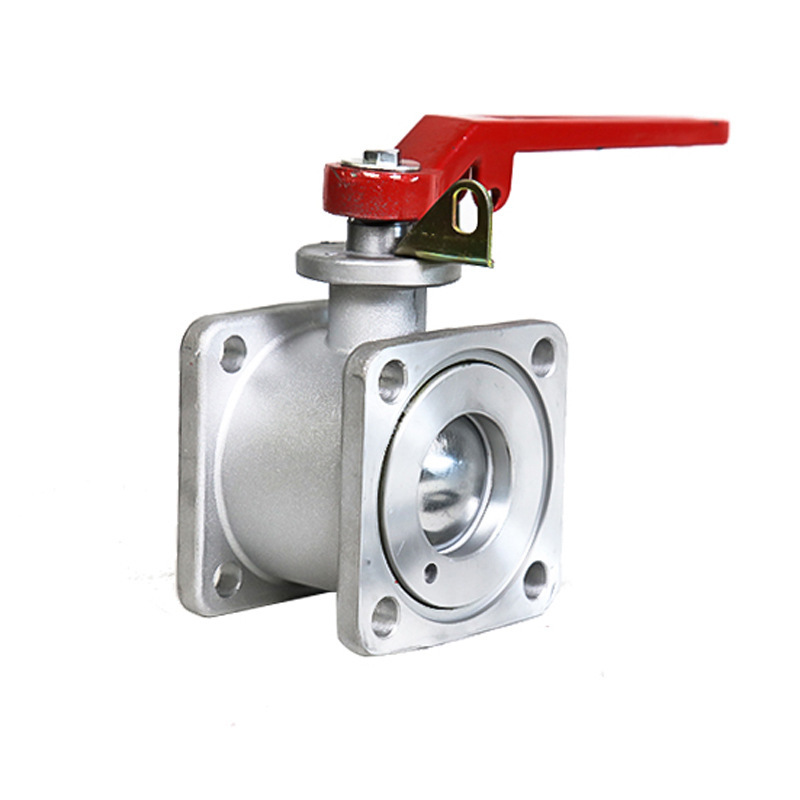 洒水车配件槽车油罐车球阀dn65专用消防方法兰铝合金二通直通球阀