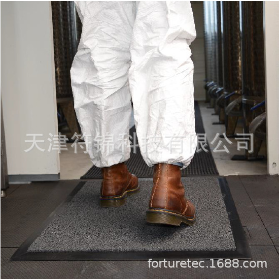 justrite防疫清洁343 Sani-Trax 清洁和消毒鞋底地垫北区一级代理