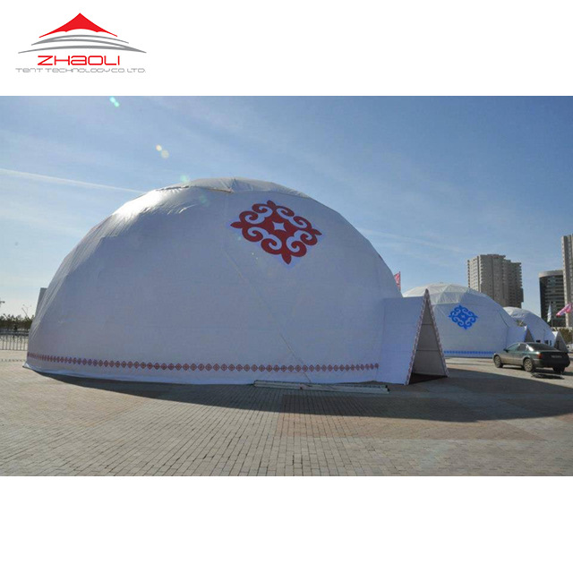 户外商业活动展览会议球形篷房 防水PVC布 广州专业篷房出口公司