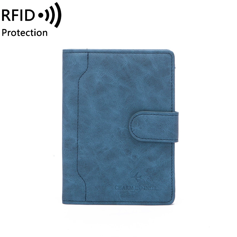 Портмоне-органайзер для паспорта, RFID-блокировка, обложка из кожи, размер 14.8×11×1 см